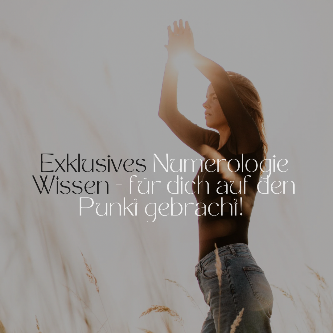 NUMEROLOGISCHER LIFE PURPOSE KURS🌟