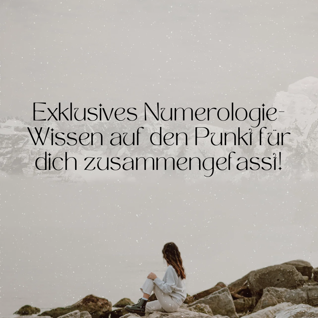 NUMEROLOGISCHER LIFE PURPOSE KURS🌟